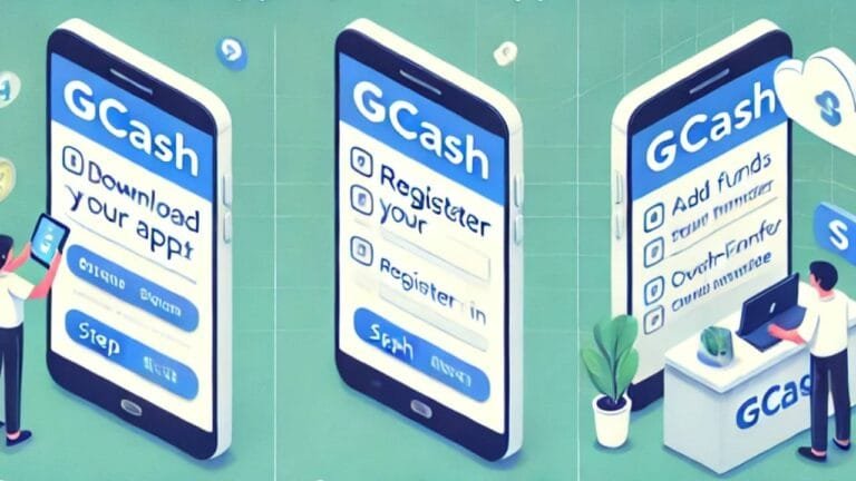 GCash registration and cash-in process